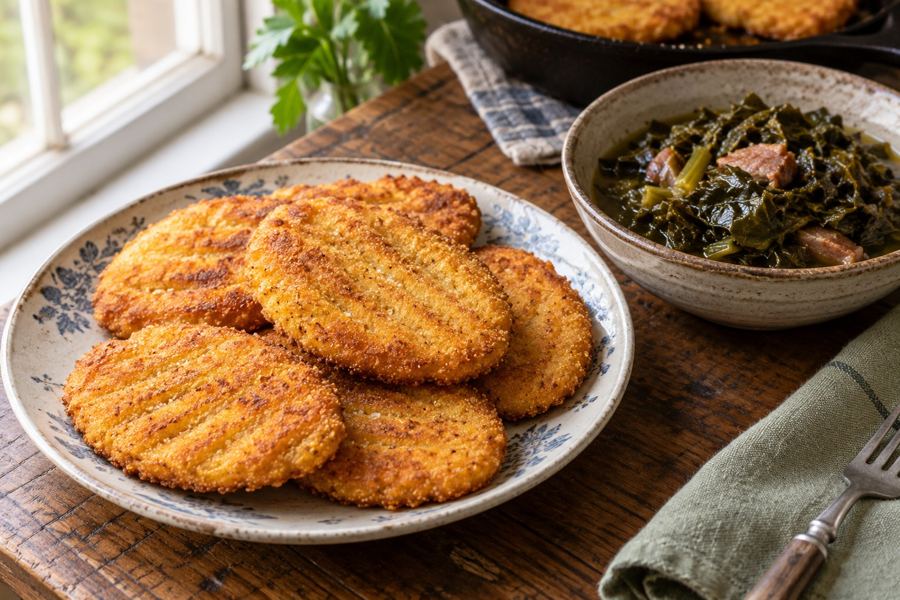 Hot water cornbread